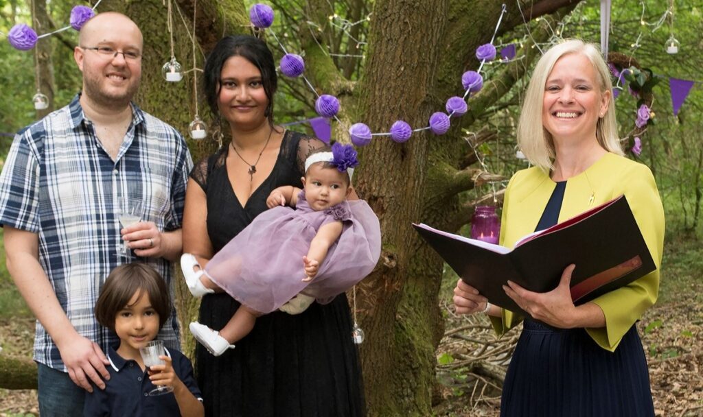 Woodland naming ceremony